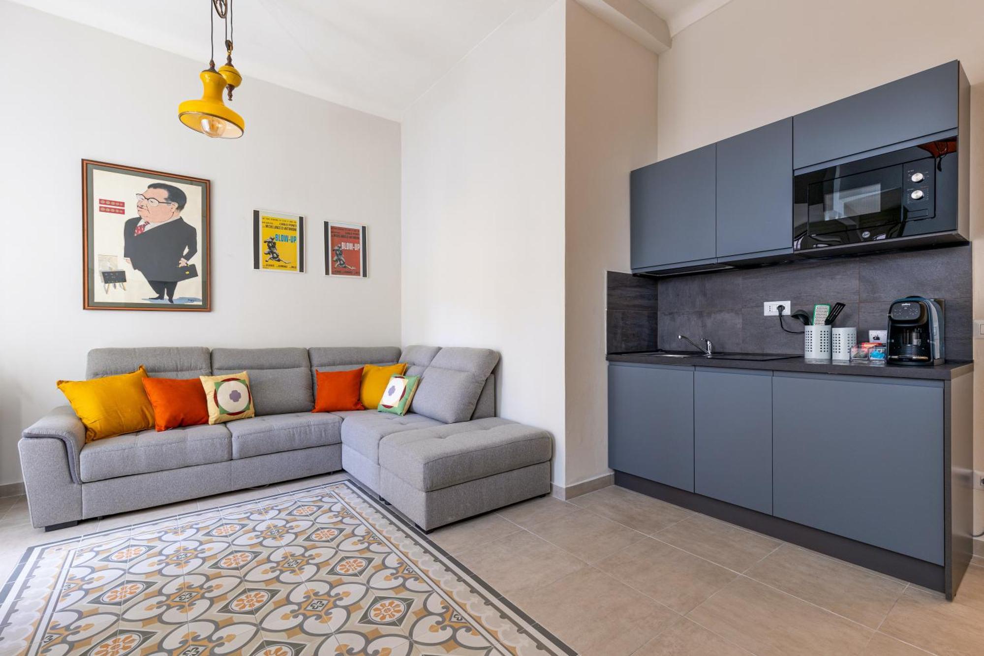 As Feel - Charming Space At Torre Argentina Apartment Rom